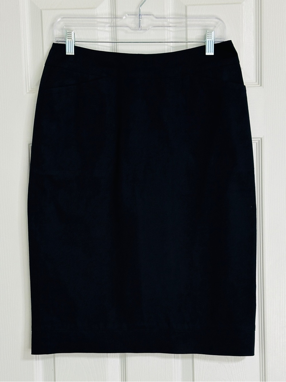 Bitte Kai Rand Black Cotton Stretch Pencil Skirt 6